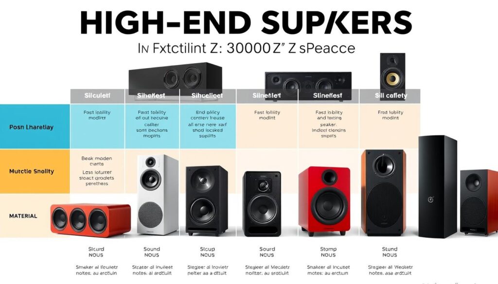 Porównanie głośników Porównanie głośników