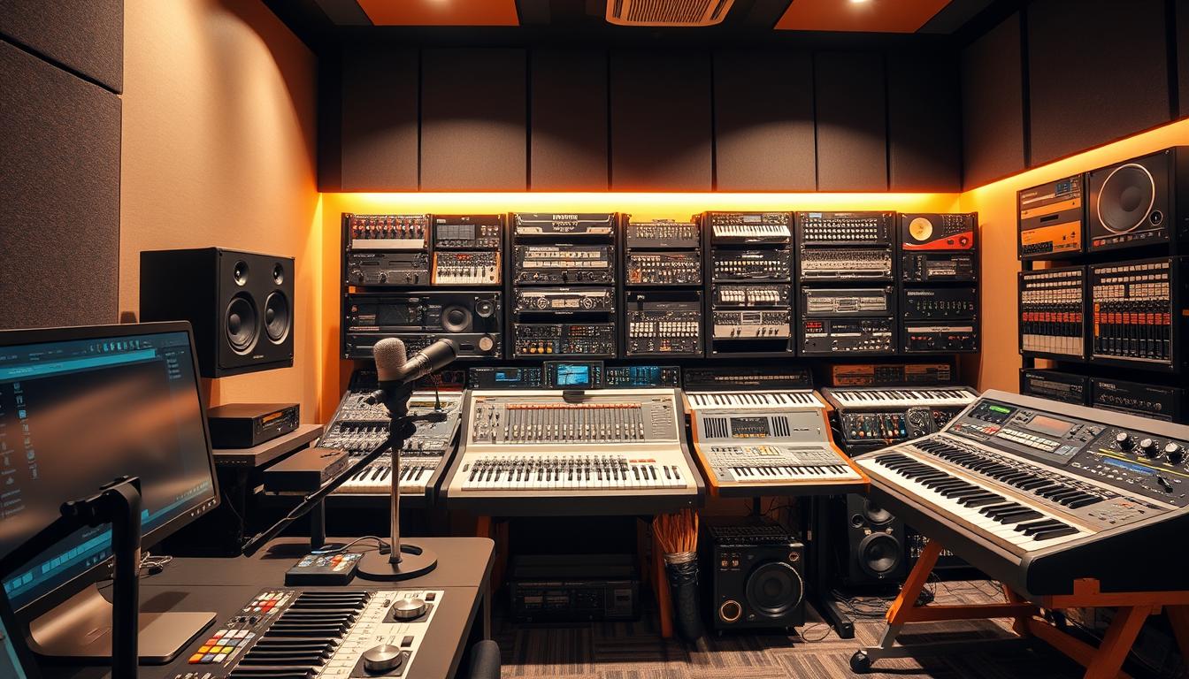 sprzęt do nagrywania muzyki