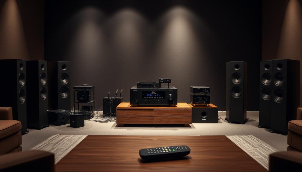 amplituner testowy w środowisku kinowym amplituner testowy w środowisku kinowym