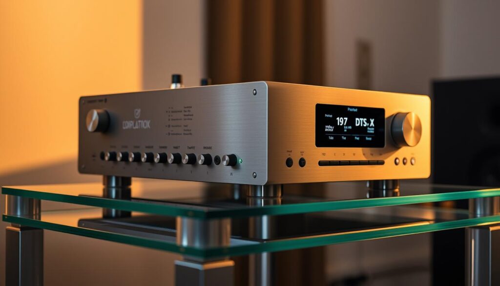 amplituner z funkcjami dźwięku przestrzennego amplituner z funkcjami dźwięku przestrzennego