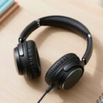 słuchawki bezprzewodowe nauszne z mikrofonem