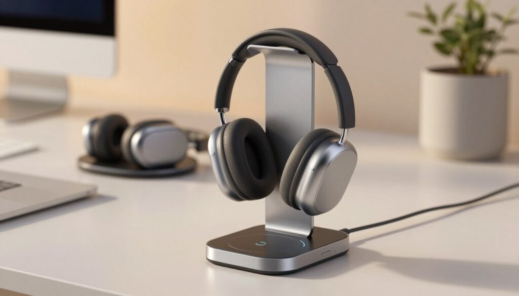 ładowanie indukcyjne stojak