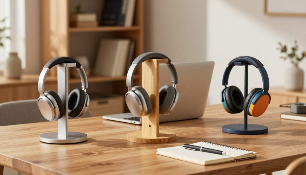 porównanie stojaków na słuchawki