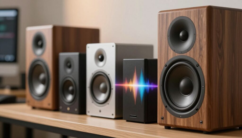 wpływ obudowy na brzmienie głośników