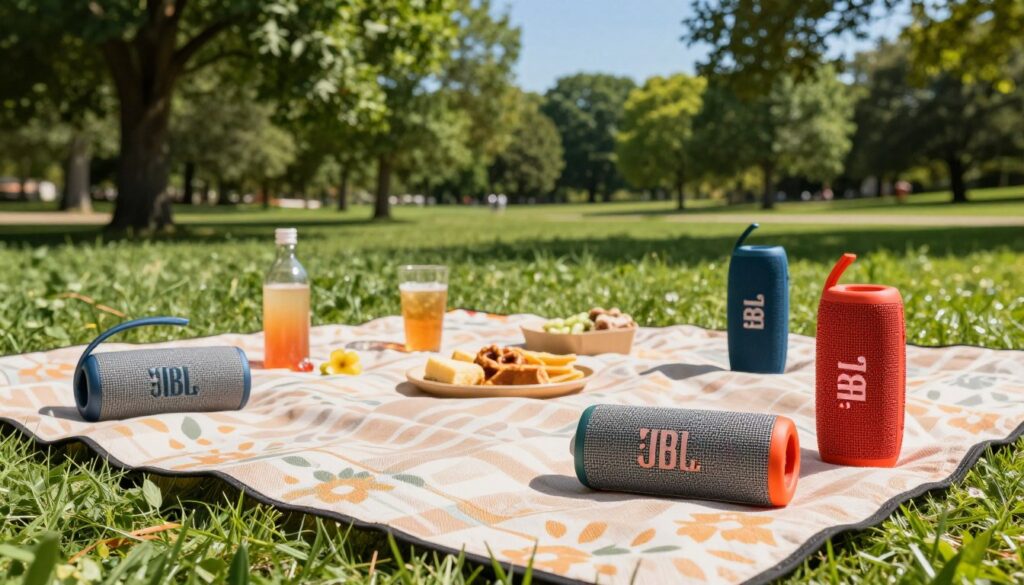 Mobilność i design głośników JBL